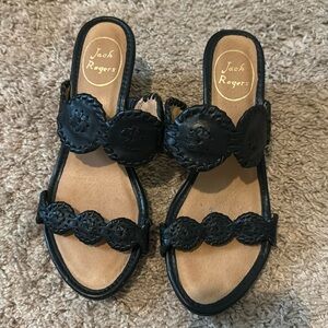 Jack Roger’s Black Wedge 7.5